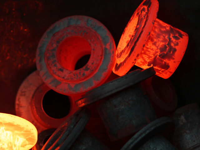 View of  the part of Hot Forging